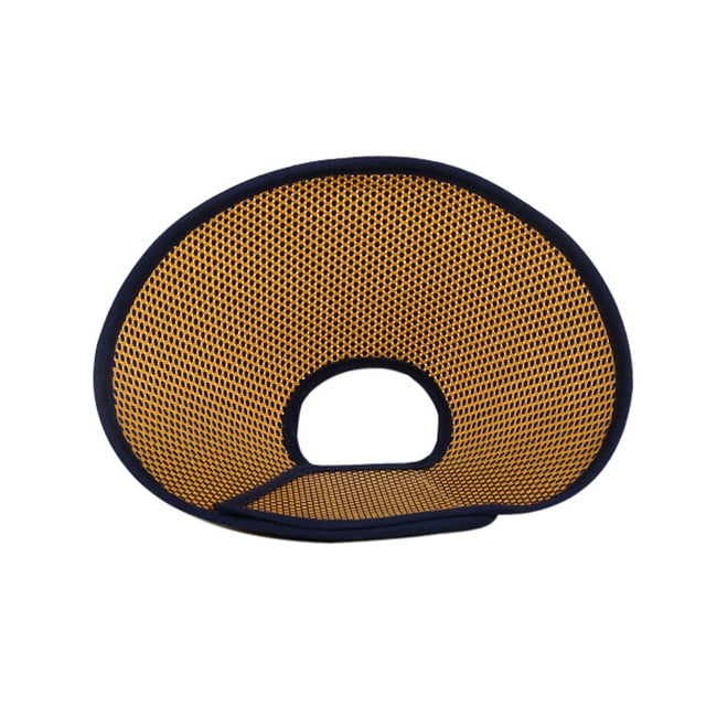 1 pieza de funda para la cabeza transpirable y fresca para mascotas, collar antilamidos para gatos y perros, reparación posoperatoria antilamidos