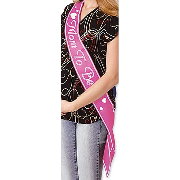 Fajín Mom To Be Satin (Paquete de 6) The Beistle Company 60525-P