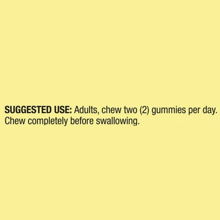 Spring Valley K2 + D3 Vegetarian Gummy Supplement for Bone and Immune Health, 60 Count
