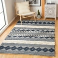 thumbnail image 2 of SAFAVIEH Natura Carly Geometric Area Rug, Navy/Ivory, 3' x 5', 2 of 8