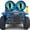 #02, variant on Beast Eyes Headlight Decals for Jeep, 3D Eye Headlight Stickers Pair, Round Headlight Vinyl Decals for Wrangler JK JL JT Gladiator, Funny Car Headlight Covers for Truck SUV Off Road Vehicles
