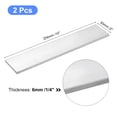 thumbnail image 2 of Unique Bargains Square Aluminum Flat Bar, 2 Pack 1/4' Thickness 2' Width 10' Length, 2 of 5