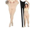 thumbnail image 5 of Luxtrada 1/2pcs Plus Size Winter Thermal Tights Fleece Lined Warm Leggings Opaque High Waisted Thick Stretch Pantyhose for Women, 5 of 8