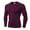 51#Wine, variant on Men's Fall/winter Fitness Long-sleeved Zipper Casual Hoodie Quick-drying Sports Sweatshirt Mens Pullover Hoodie Black T Shirts For Mens Half Shirt