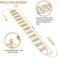 thumbnail image 5 of Wood Therapy Massage Tool, Lymphatic Drainage, 2 in 1 Maderoterapia Kit, Wooden Massage Roller, Gua Sha Kits Lymphatic Drainage Massager Tool for Body Shaping Muscle Pain Relief, 5 of 7