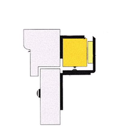 Crl Mlbr26 Z And L Mag Lock Mounting Brackets For In Swing