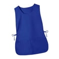 thumbnail image 1 of Delantal para cocinar, hornear, lavar platos, impermeable, con pechera alta para jardinería. Azul, 1 of 9