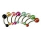 thumbnail image 1 of Anillos del ombligo,Colores Surtidos Anillos Para Ombligo Moda,piercings de ombligo con barra de plátano Accesorios acrílicos,Mezcla de colores para piercing corporal,joyería hip, 1 of 7