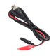 thumbnail image 1 of EeaseMX Juego de cables de prueba de 100 cm con conector BNC a pinzas de cocodrilo, cables de prueba para osciloscopio, cable de prueba, pinza de cocodrilo eléctrica, 1 of 7