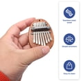 thumbnail image 3 of Miangastore 1pc Wooden Eight Keys Kalimba Finger Piano Portable Musical Instrument For Craftsmanship Pure Tone For Adults, 3 of 8