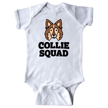 

Inktastic Dog Collie Squad Gift Baby Boy or Baby Girl Bodysuit