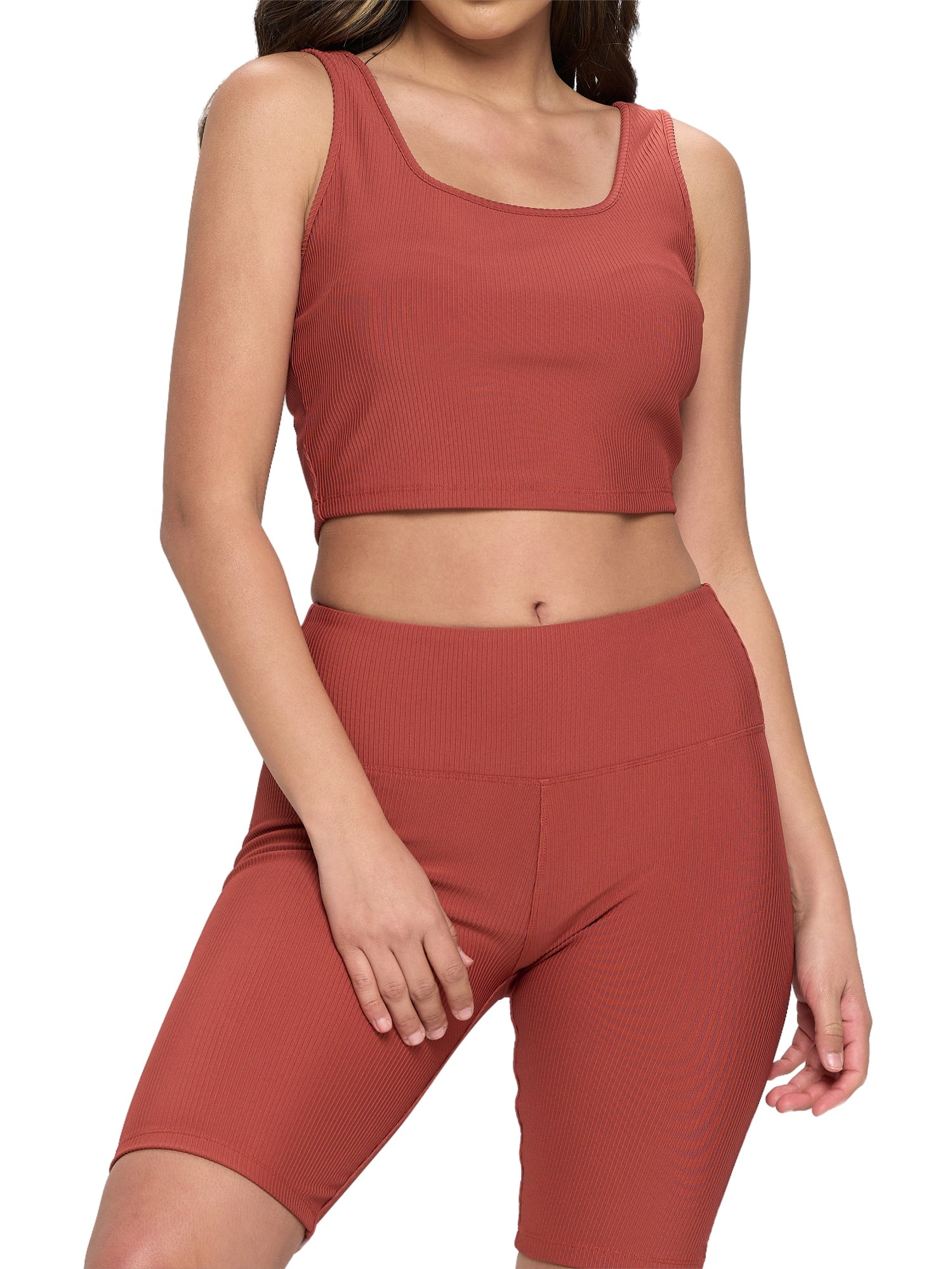 Red Matching Workout Set