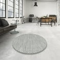 thumbnail image 3 of Ahgly Company Indoor Rectangle Contemporary Gray Abstract Area Rugs, 2' x 5', 3 of 6