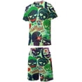 thumbnail image 2 of Kids Suicide Squad Athletic T-Shirt And Mesh Shorts Outfit Set Mesh Clothing Set for Boys, 2 of 7