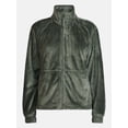 thumbnail image 6 of Ozark Trail Women's and Women's Plus Zip Up Fleece Jacket, Sizes XS-3X, 6 of 6