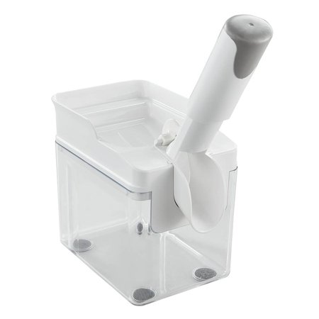 

Table-Top Cherry Pitter Stoner with Easy to Store Bowl 26 Pounds an Hour White