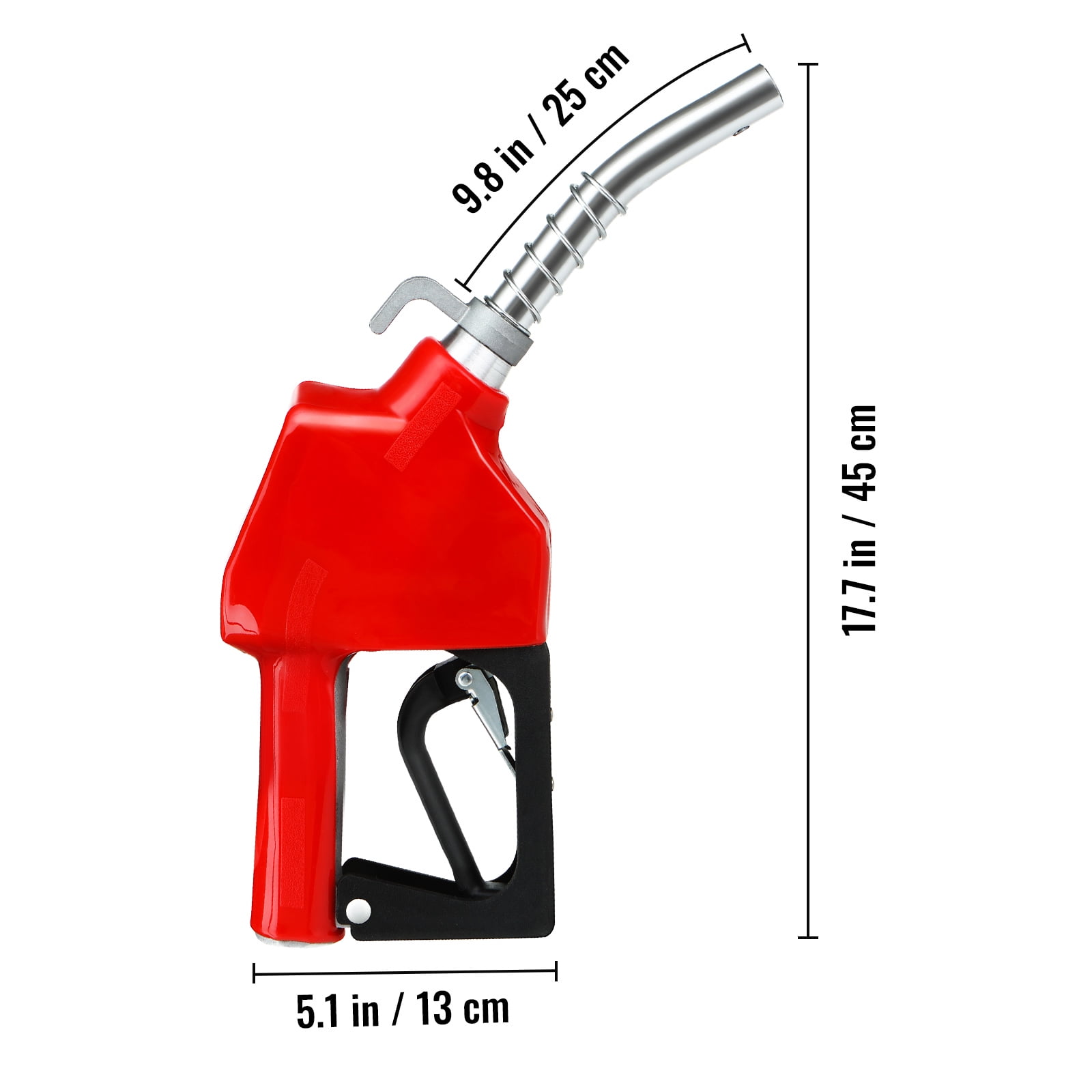 VEVOR Automatic Fuel Nozzle Shut Off Fuel Refilling 3/4" NPT 15/16" Spout Diesel