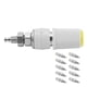 thumbnail image 4 of Zócalo de poste de unión tipo banana, 10 piezas de 4 mm, conector tipo banana, adaptador de terminal tipo banana, uso conveniente, 4 of 9