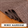 thumbnail image 4 of Burlap Farmhouse Cotton Linen Table Runner, Rustic WovenTable Runner for Dining, Kitchen, Holiday, Halloween, Christmas, Party,12x70 inch, 4 of 7