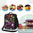 thumbnail image 4 of Invader Zim Lunch Bags Insulated Lunch Box Container Adjustable Cooler Tote Bag Shoulder Bag, 4 of 8