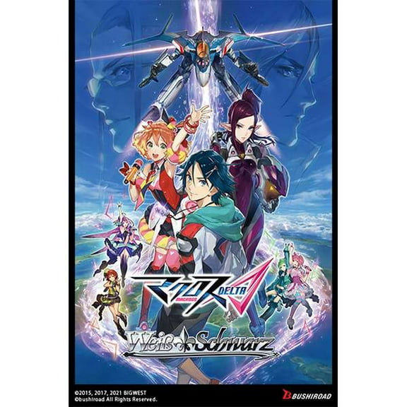 Weiss Schwarz Trading Card Game Macross Delta Premium Booster Pack (3 random cards)