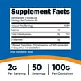 thumbnail image 5 of Nutricost D-Mannose Powder 100 Grams (50 Servings) - Non-GMO Supplement, 5 of 5