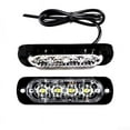 thumbnail image 4 of 12-24V 4LED 12W Car Light Strip Van Bus Caravan Truck Yellow Urgent Warning, 4 of 7
