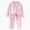 A21-Light Pink, variant on Home Pajama Set, Short Sleeve, Long Pants, Snug Fit Baby and Kid Pajamas Loungewear Homewear for 0 6 12 18 24 M 1t 2t 3t 4t 5t 6t Pajamas Dailywear Set,12-18 Months