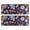 Darkpurple Daisy Flower, variant on Kitchen Rugs Sets Of 2,Darkpurple Daisy Flower Orange Petals Pattern Anti Fatigue Kitchen Mat Rugs Non Slip Washable,Decorative Kitchen Floor Mats for Kitchen,Sink,Laundry,17"x47" 17"x47"