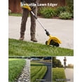 thumbnail image 3 of Versatile 20V 4.0Ah Cordless Lawn Edger,9-Inch Blade, 3 Adjustable Depths, Ergonomic Handle - Perfect for Lawn & Sidewalk Maintenance, 3 of 7