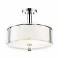 thumbnail image 2 of CWI Lighting Lucie 5 Light Drum Shade Chandelier With Chrome Finish, 2 of 2