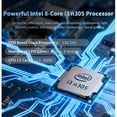 thumbnail image 4 of HP Premium 17.3" HD+ Laptop, Intel 8-Cores i3-N305, 16GB RAM|512GB SSD, Webcam, HDMI, Wi-Fi 6, Win 11 Pro, Silver, W/Accessories, 4 of 8