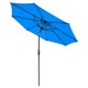 thumbnail image 1 of LAGarden 9ft UV 30+ Aluminum Outdoor Patio Umbrella with Crank & Tilt 8 Ribs Air-vented for Garden Table Pool Yard Ranch LAGarden Modern, 1 of 10