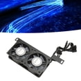 thumbnail image 1 of Ventilador De Refrigeración De Memoria DDR DDR2 DDR3 DDR4 DDR5, Doble 6025PWM 1000 A 3000 RPM, 5 V 3 Pines Aura Sync, Radiador De Memoria ARGB, Para Módulos RAM De Escritorio, 1 of 7