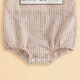 thumbnail image 5 of Baby Onesies Girl Golf Theme Print Plaid Sleeveless Romper Bodysuit Summer Toddler Outfit, 5 of 6