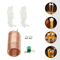 Immersion Wort Chiller With Tubing-Homebrew Beer Cooling Coils Food-grade 86°F