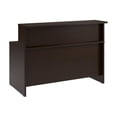 thumbnail image 2 of Arrive 60W x 30D Reception Desk with Shelf in Mocha Cherry - Engineered Wood, 2 of 10