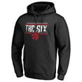 thumbnail image 2 of Men's Black Toronto Raptors The Six Hometown Collection Pullover Hoodie, 2 of 3