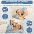 Newest Cooling CPAP Pillow for Side Sleepers Sleep Apnea Pillow for