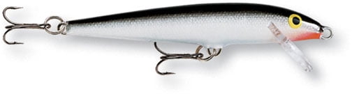 Rapala Original Floating Minnow 09 Fishing Lure 3.5" 3/16oz Silver