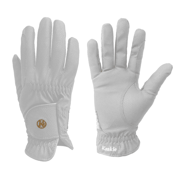 Kunkle Gloves Premium Show Gloves - White 6