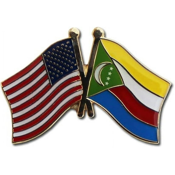 Comoros Friendship Pin