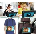 thumbnail image 6 of FIEWESEY for Lenovo M10 Plus 3rd Gen Tablet Case Built in Rotating Kickstand Shoulder Strap Hand Strap Hybrid Shockproof Armor Kids Friendly Case for Lenovo M10 Plus 10.6 inch 2022 - Black+Blue, 6 of 7