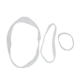 thumbnail image 6 of Kitsch Pro Mini Gummy Elastic Hair Ties, Elastic Ties, Ponytail Holder, 100 Count (Clear), 6 of 6