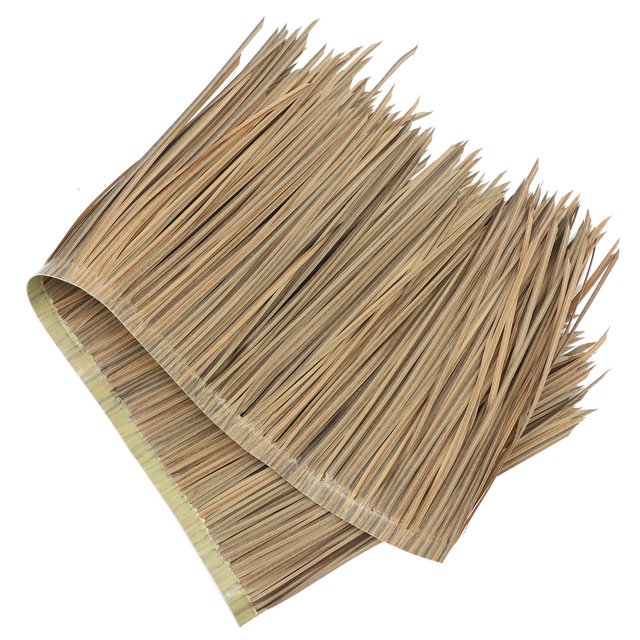 unbranded Lámina De De Paja Artificial Color Khaki Para Exterior E Interior