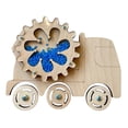 thumbnail image 2 of Kids Busy Board DIY Accessories Wooden Handicraft Skill Activity Board Truck, 2 of 8