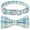 Blue, variant on Dog Collar with Bow, Stylish Cute Plaid Small Dog Collar Soft Comfy Bowtie Dog Collar for Girl Boy Dog, Puppy Collars with Metal Bow Tie Dog Collar for Small Medium Large Dog（S）