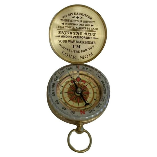 Xingzhi Anti-corrosion Copper Compass For Camping And Adventure Non-deforming Compasses Mom for Daughter