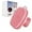 Pink, variant on Face Scrubber - Silicone Facial Cleansing Brush for Men - Exfoliating and Cleansing - Waterproof - Gray