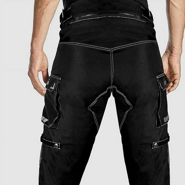 Defy Sports Motorcycle Pants for Men Biker Dual Sport - Riding